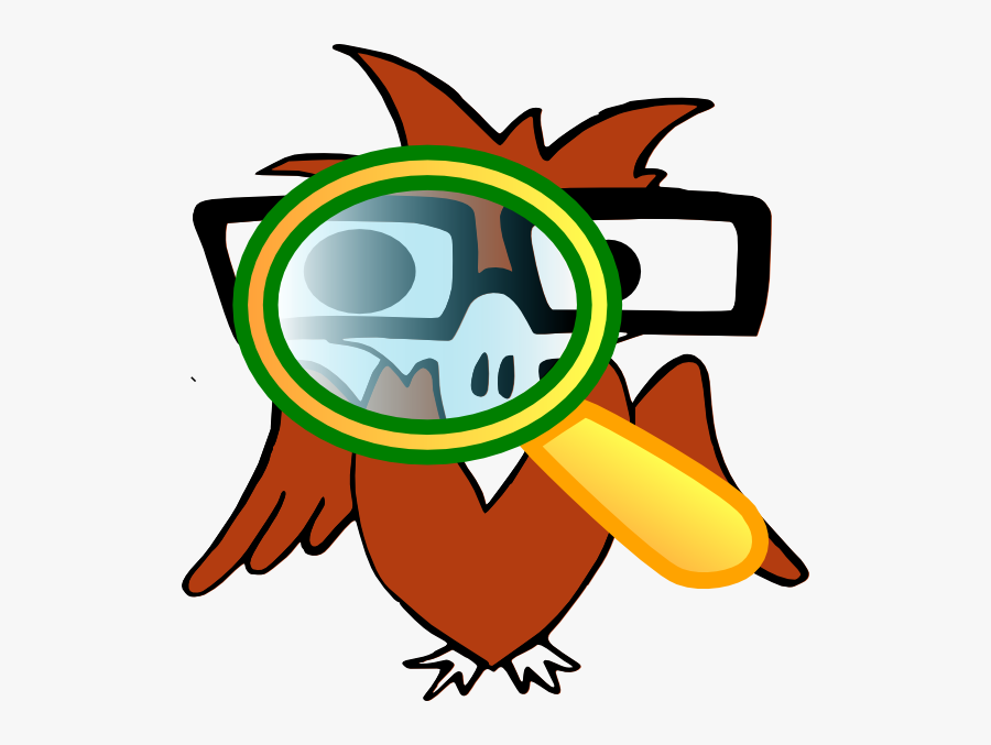 Eye Clipart Magnifying Glass - Eagle With Magnifying Glass, Transparent Clipart