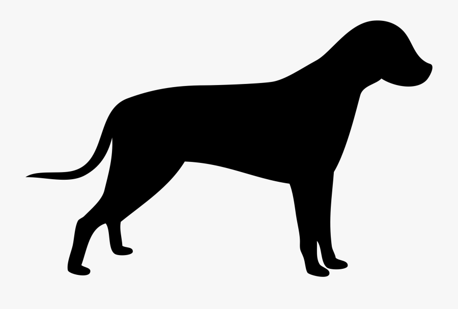 Dog Silhouette Clip Art Black And White At Getdrawings - Dog Silhouette Clipart Png, Transparent Clipart