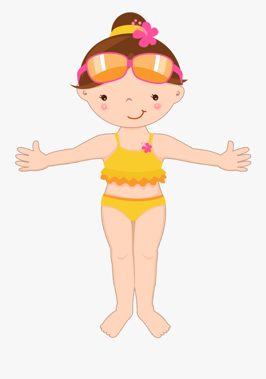 Minus Summer Beach Party, Beach Pool, Beach Fun, Ocean - Bathing Suit Clipart, Transparent Clipart