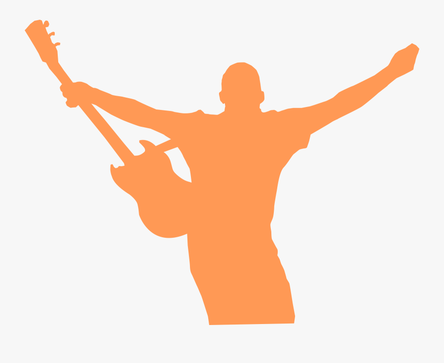 Acoustic Guitar Clipart Black And White - Rock N Mob, Transparent Clipart