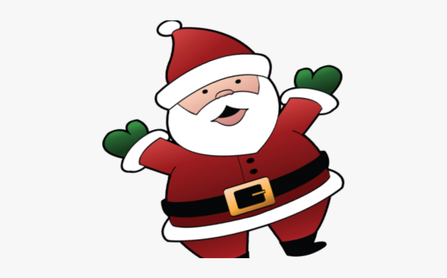 Animated Santa Clipart - Clip Art Christmas Design, Transparent Clipart