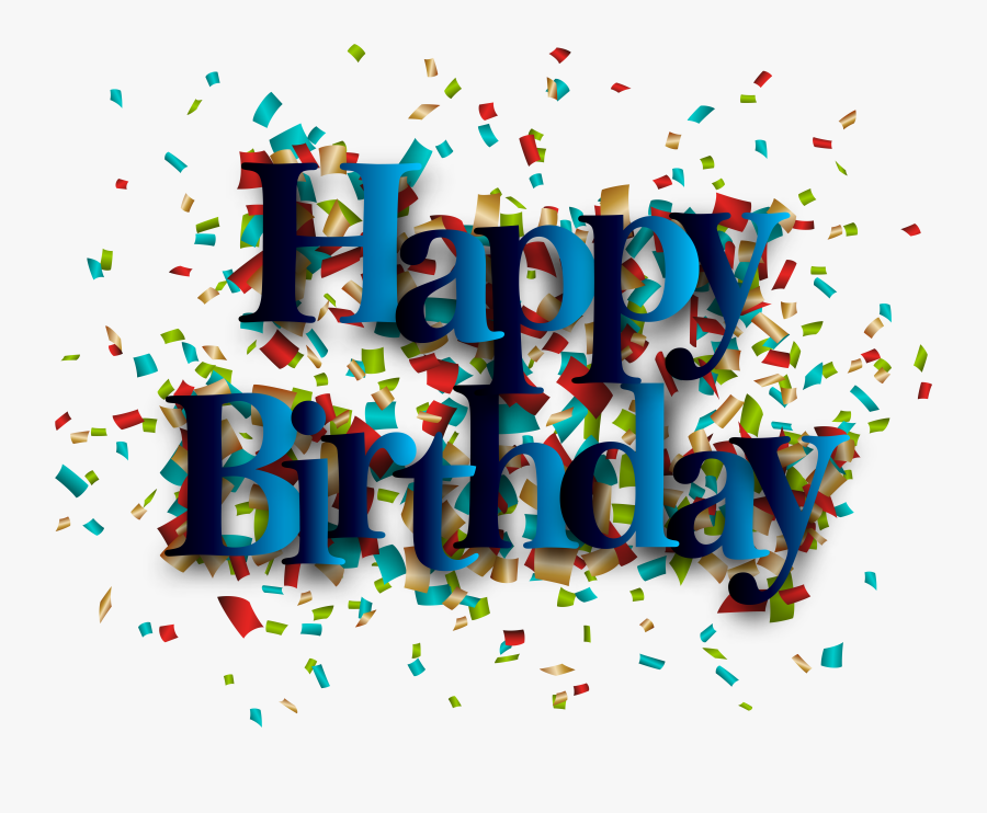 Transparent Birthday Clip Art - Happy Birthday Pic Art Png, Transparent Clipart