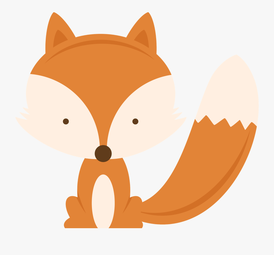 Baby Fox Clip Art, Transparent Clipart