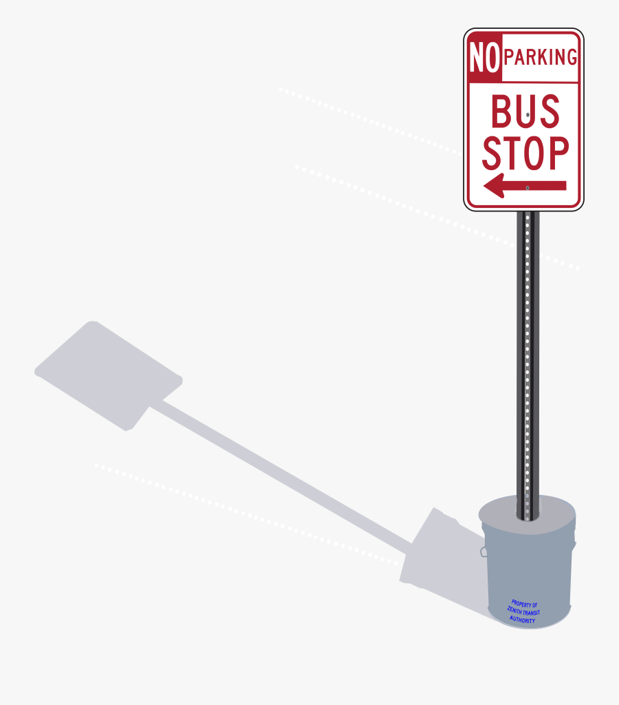 28 Collection Of School Bus Stop Sign Clipart - Bus Stop Sign Clipart, Transparent Clipart