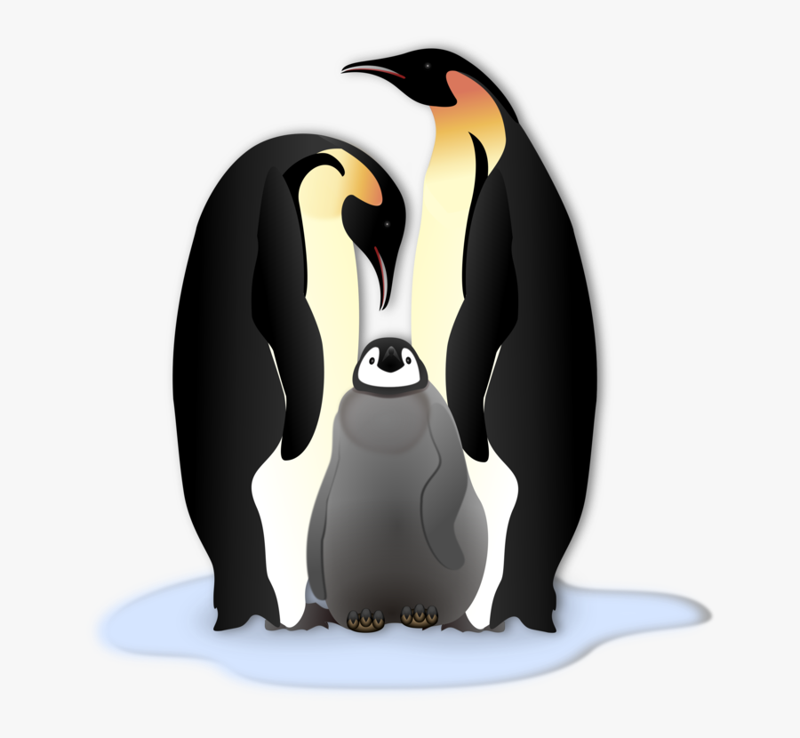 Emperor Penguin Clip Art, Transparent Clipart