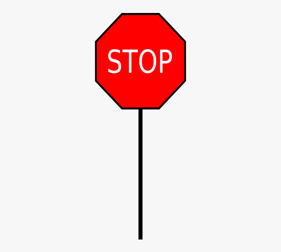 Area,text,stop Sign - Traffic Light Stop Sign, Transparent Clipart