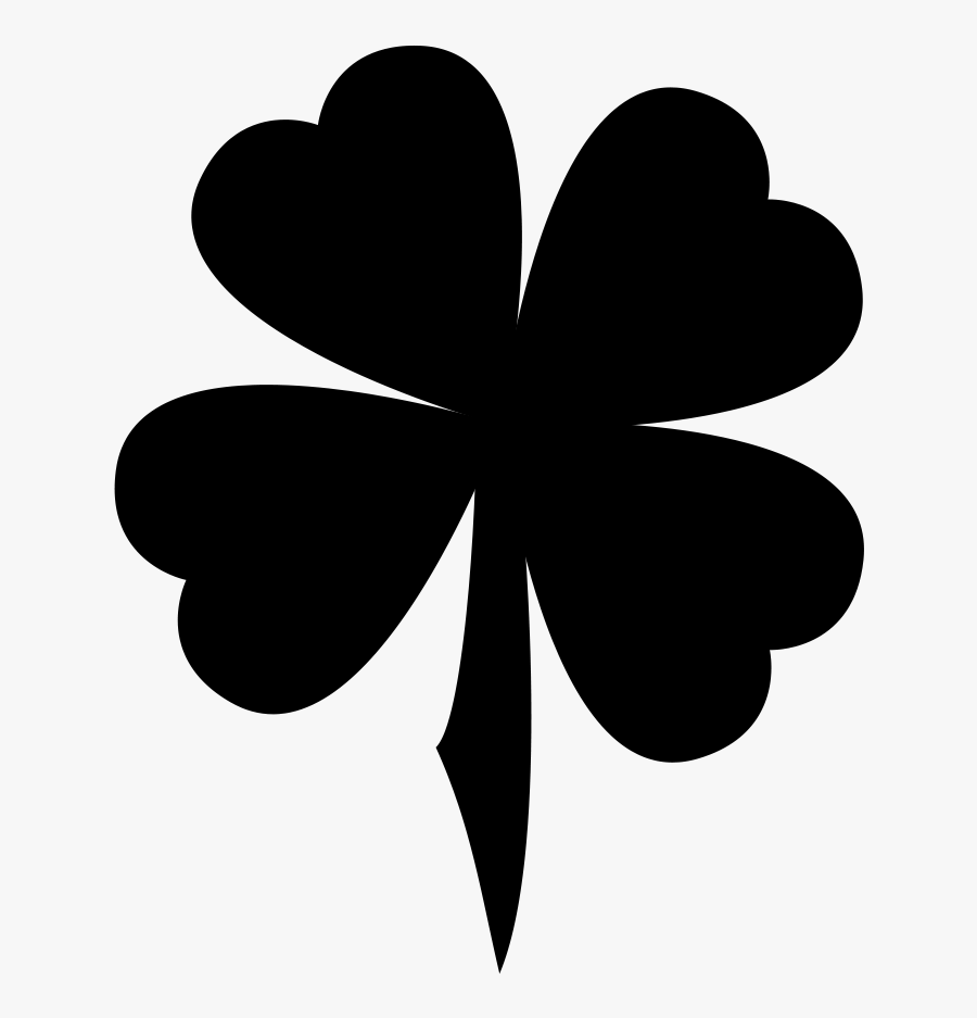 Four Leaf Clover Clipart Vector - Illustration, Transparent Clipart