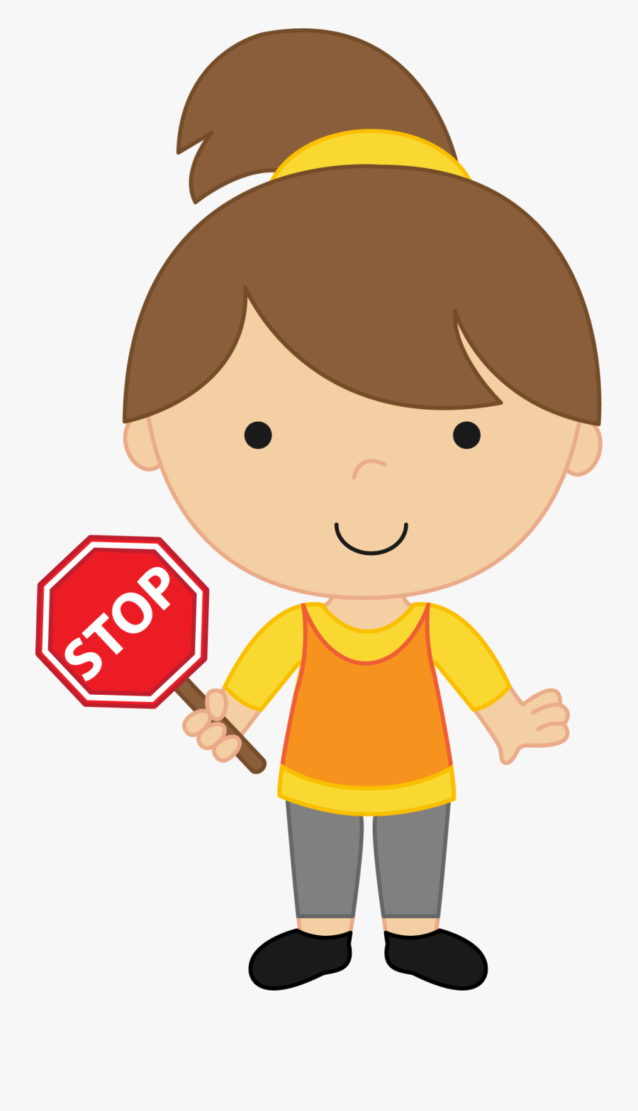 Stop Clipart Kid Boy - Child Stop Clipart, Transparent Clipart