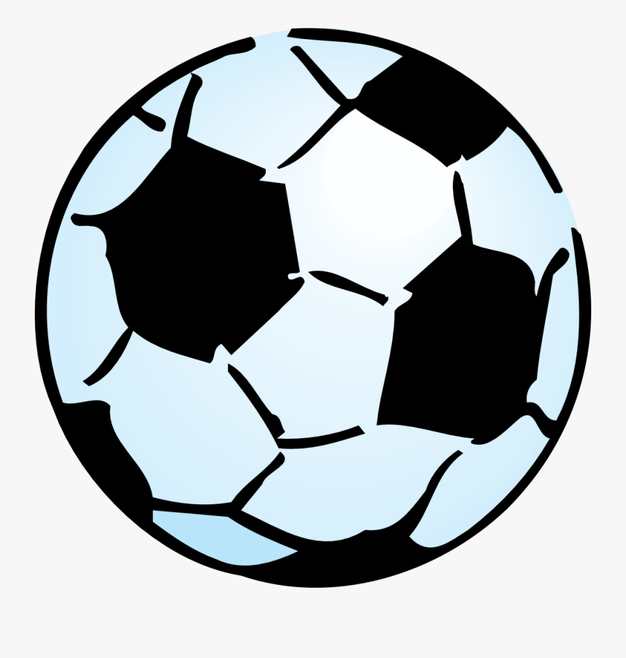 Transparent Soccer Ball Border Clipart - Cartoon Soccer Ball Clip Art, Transparent Clipart