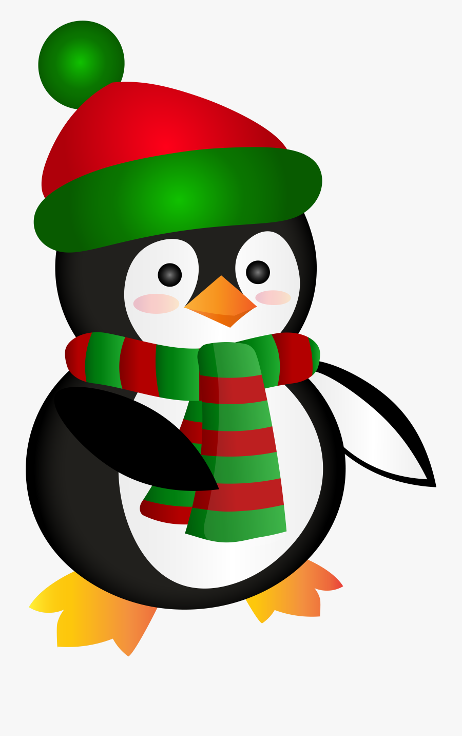 Adã©lie Penguin Clipart , Png Download - Free Clipart Christmas Penguins, Transparent Clipart