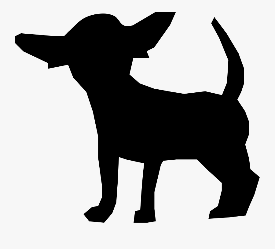 Clip Art Dog Shadow Clip Art - Transparent Chihuahua Clipart, Transparent Clipart