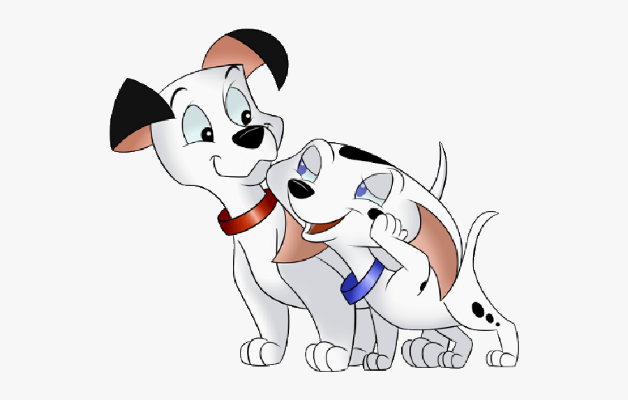 Dalmatians - 101 Dalmatians Cadpig And Lucky, Transparent Clipart