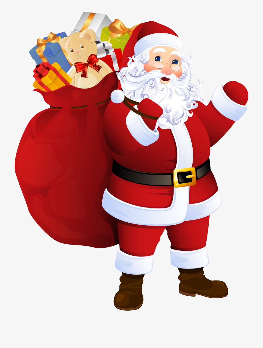 Claus Clipart Photo Download - Transparent Santa Claus Png, Transparent Clipart