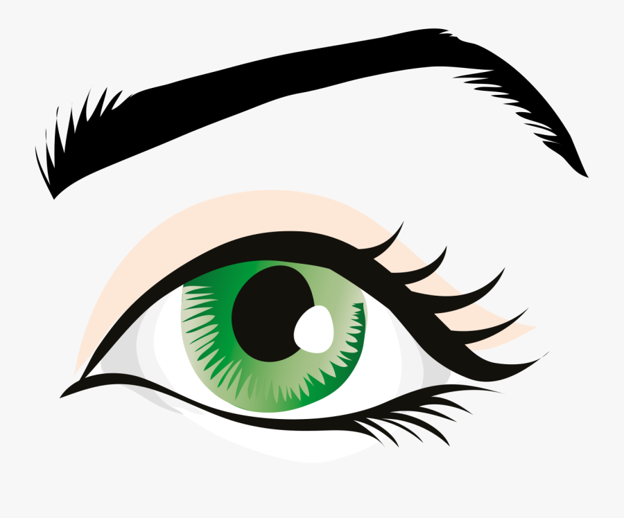Eye Green Eyes Eyelid, Transparent Clipart