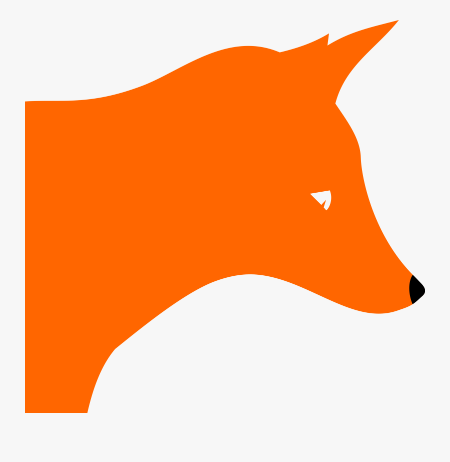 Fox Head Silhouette At Getdrawings - Silhouette Fox Clipart Png, Transparent Clipart