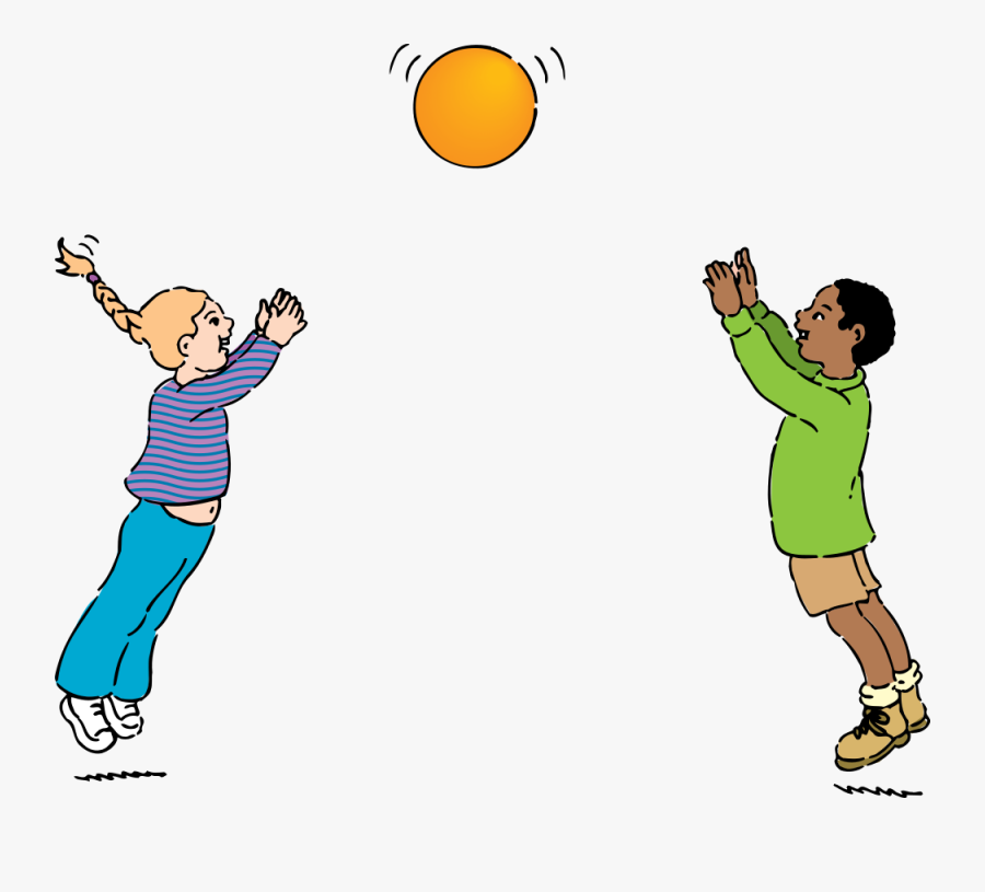 Throw And Catch A Ball, Transparent Clipart