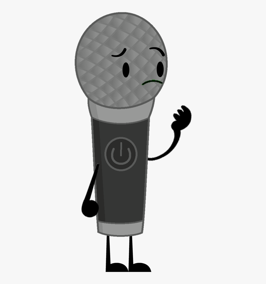 Transparent Cartoon Microphone Png - Inanimate Insanity Microphone, Transparent Clipart