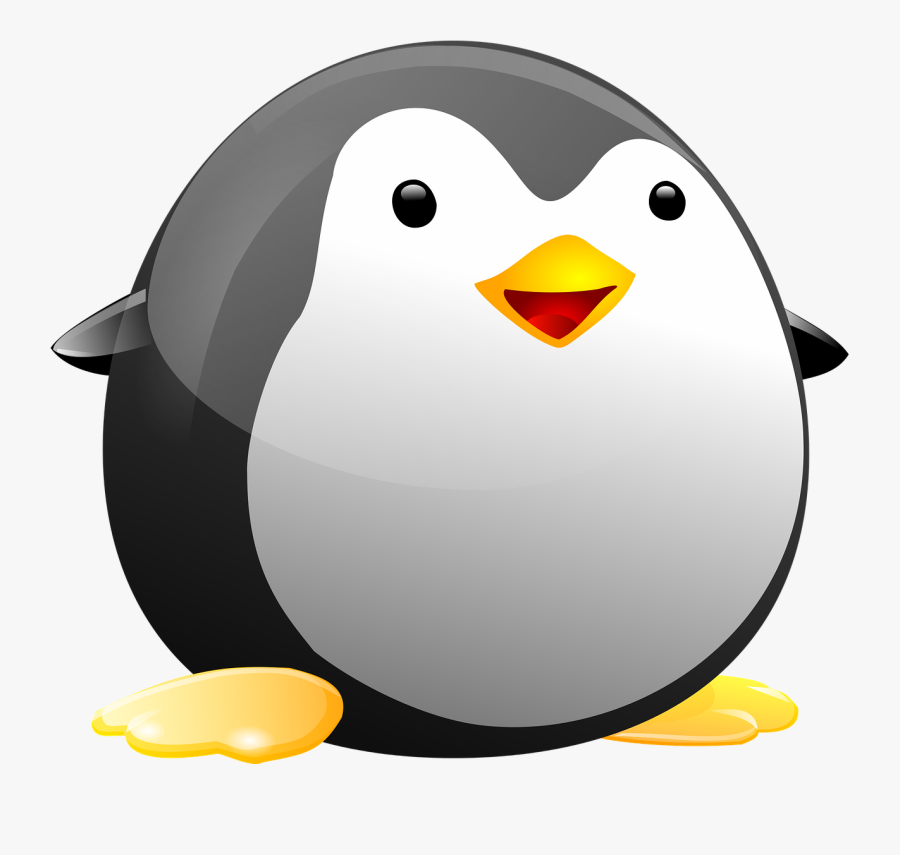 Transparent Penguin Clipart - Clipart Cute Penguin, Transparent Clipart