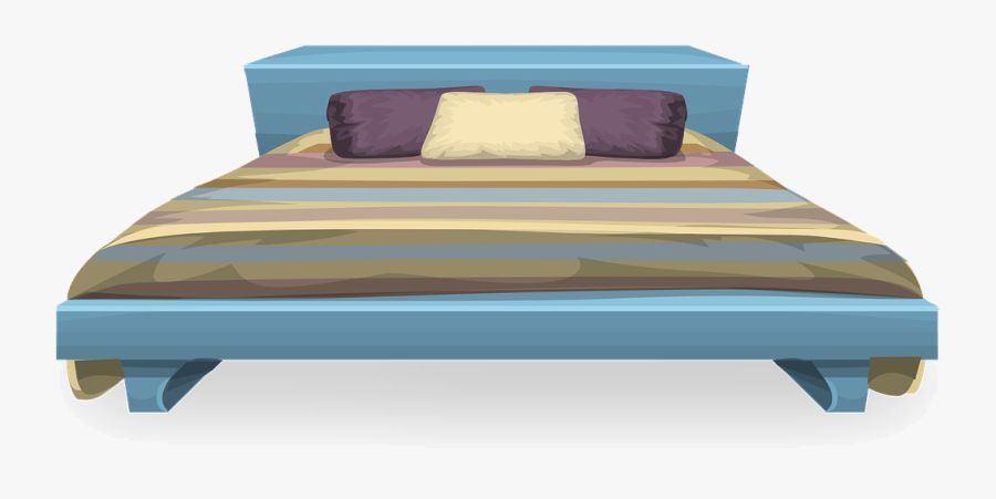 Bed Clip Art Clipart Free Microsoft Transparent Png - เตียง Png, Transparent Clipart