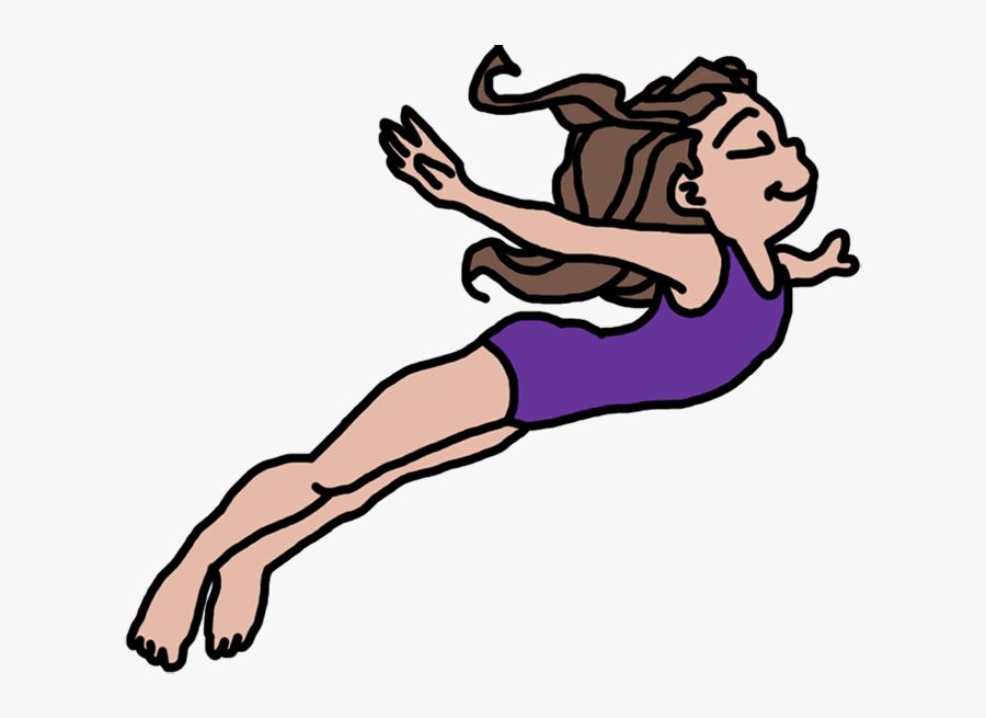 Shamrock Clipart Images And Photos - Transparent Girl Swimming Cartoon, Transparent Clipart