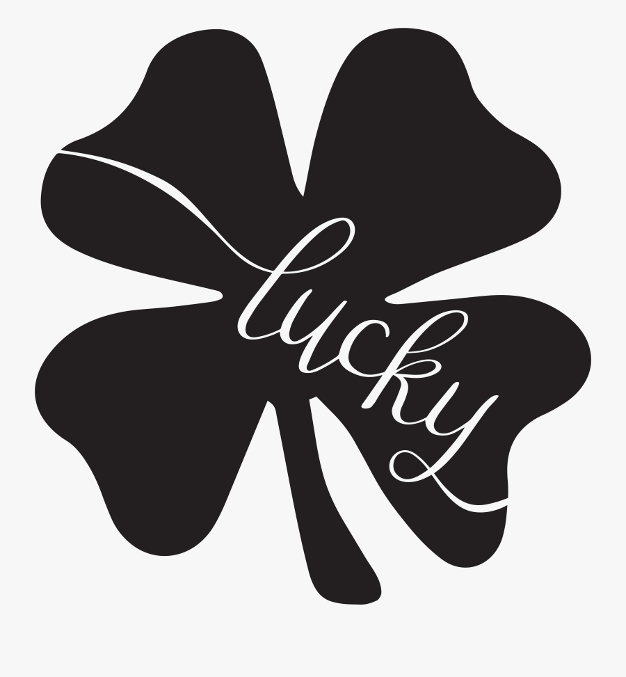 Transparent Cute Shamrock Clipart - Calligraphy, Transparent Clipart