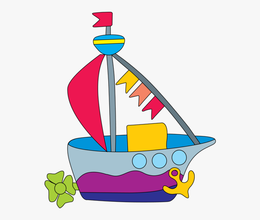 Toy Sailboat Clipart - Boat Toy Clip Art, Transparent Clipart