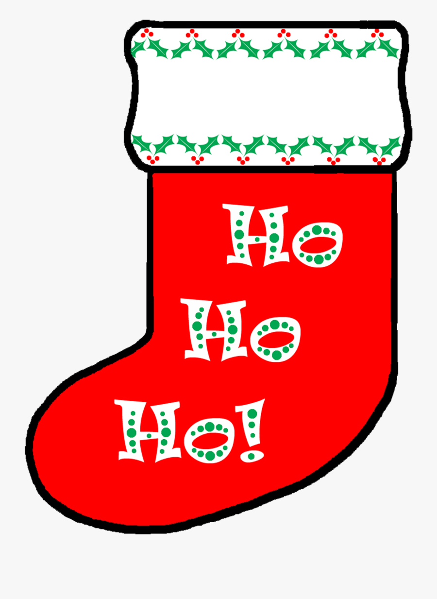 Santa Clipart Sock - Christmas Socks Clipart, Transparent Clipart