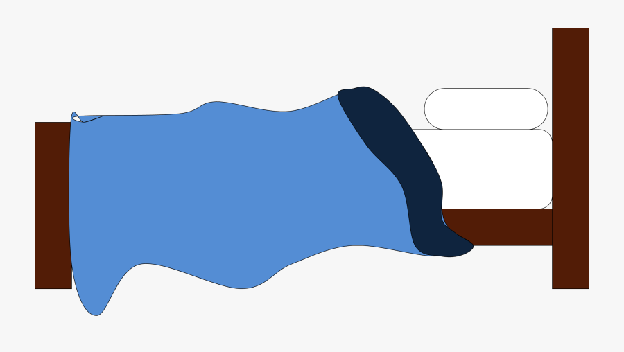Cartoon Bed Image Vector Clip Art Online Royalty Free - Cartoon Bed Side View, Transparent Clipart