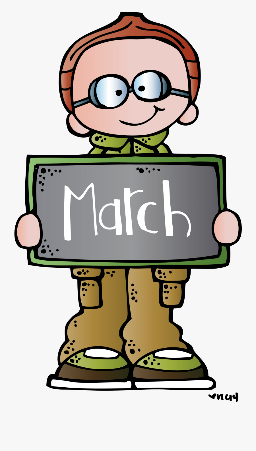 Free Melonheadz Clipart March, Transparent Clipart