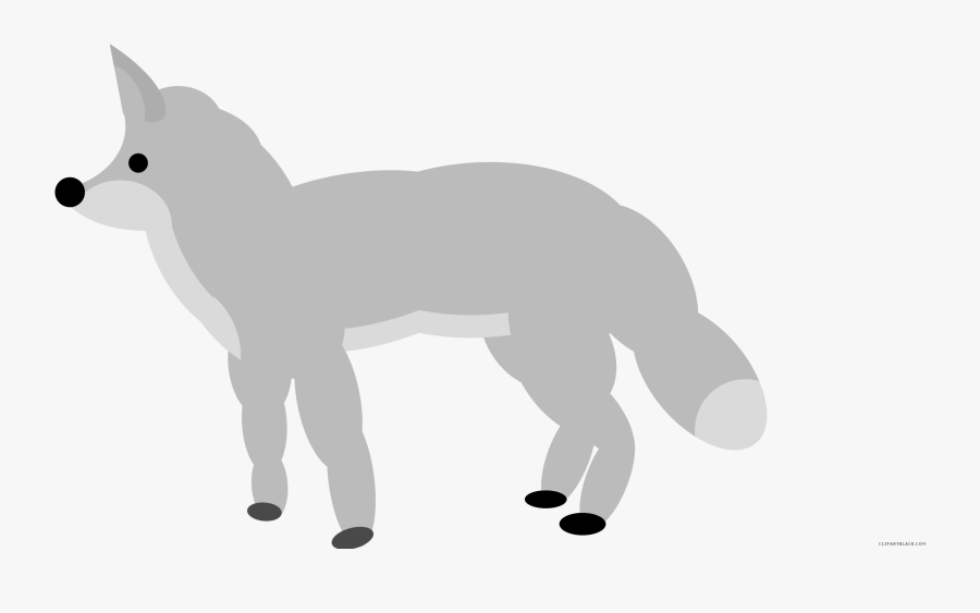 Standing Clipartblack Com Animal - Clipart ثعلب, Transparent Clipart