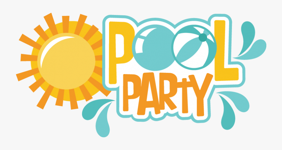 Pool Party Free Download Clip Art On Clipart - Logo Pool Party Png, Transparent Clipart
