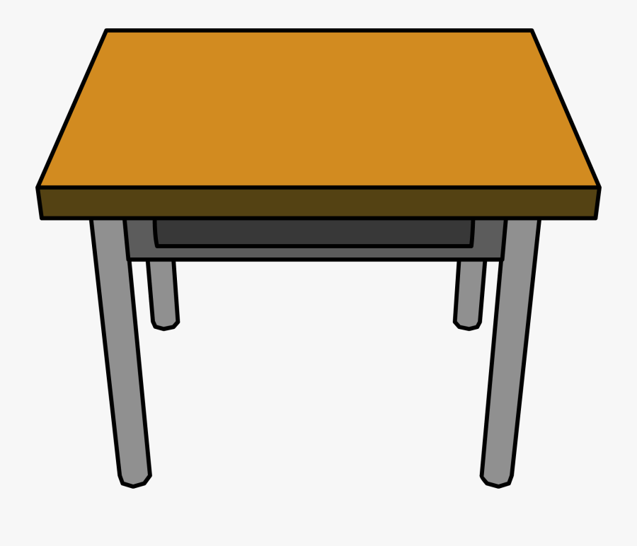 Classroom Desk Clipart - Desk Clipart, Transparent Clipart