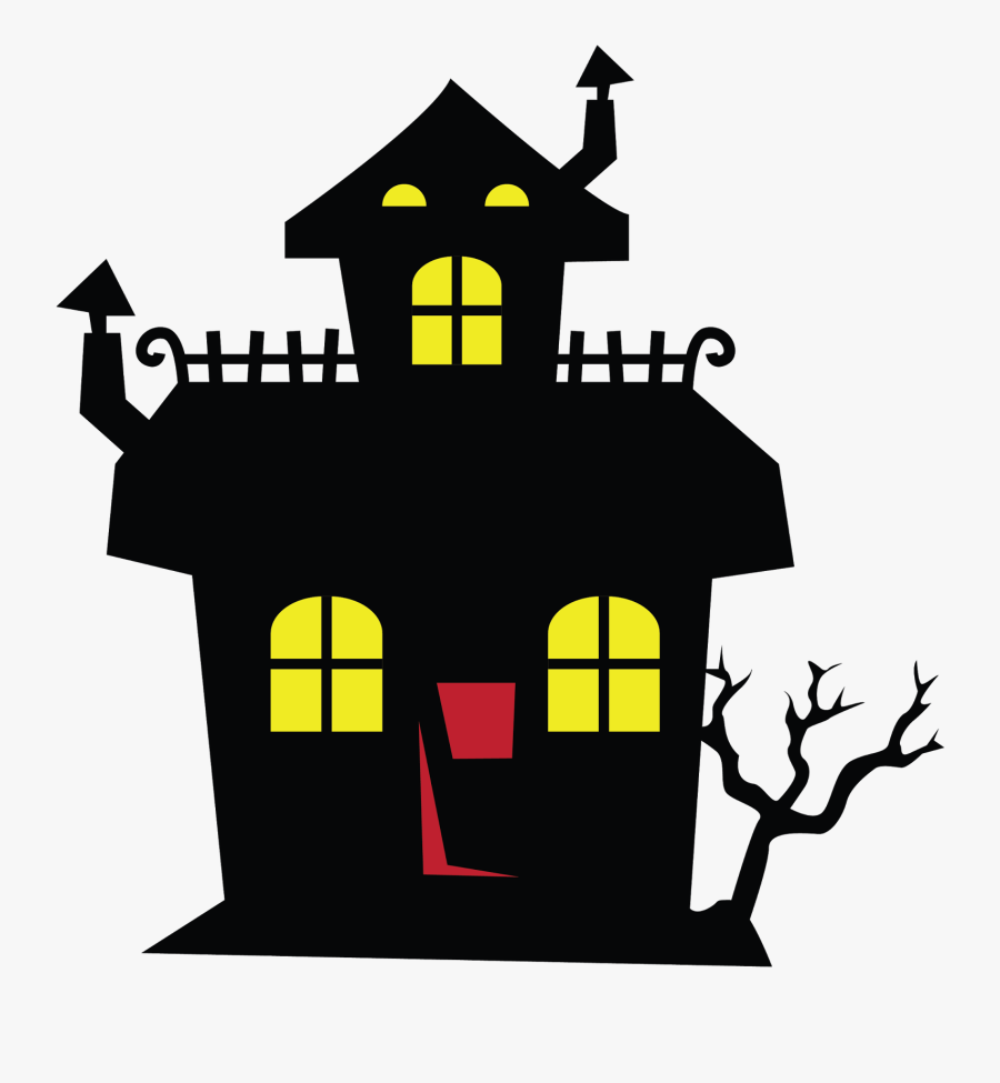 Haunted House Clipart Png - Haunted House Clipart, Transparent Clipart