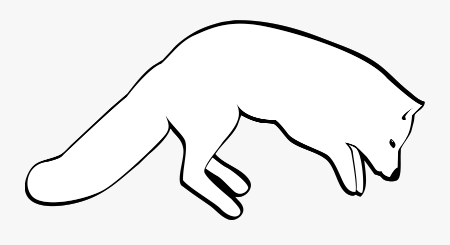 Thumb Image - Arctic Fox Clip Art, Transparent Clipart