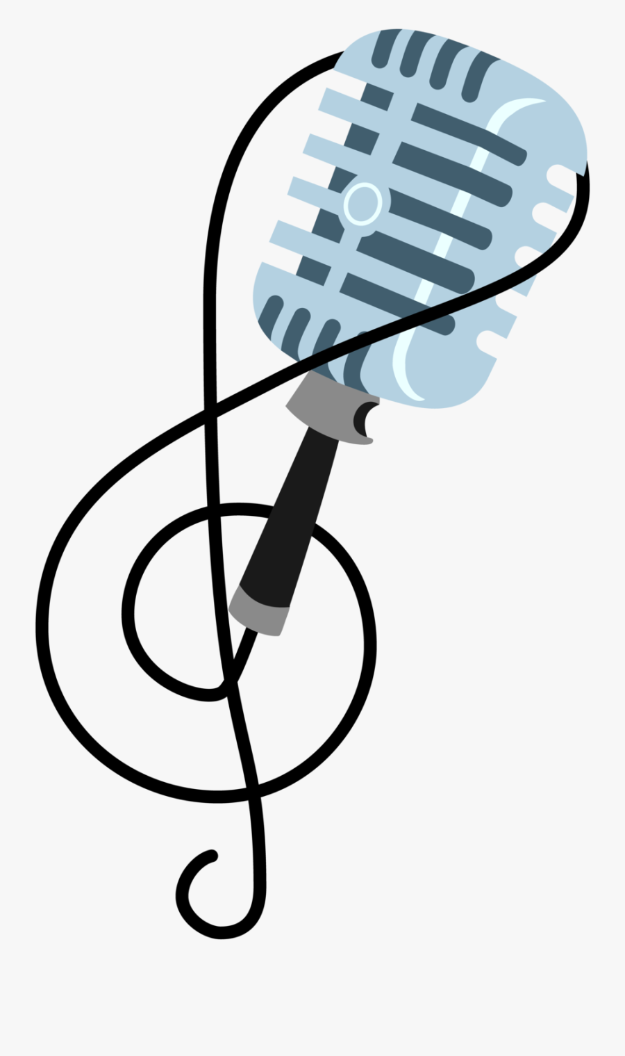 Microphone Clipart Cutie Mark - Mlp Microphone Cutie Mark, Transparent Clipart