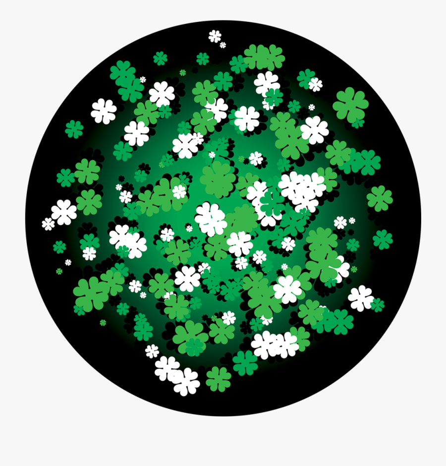 Clover Clipart Clover Patch - Circle, Transparent Clipart