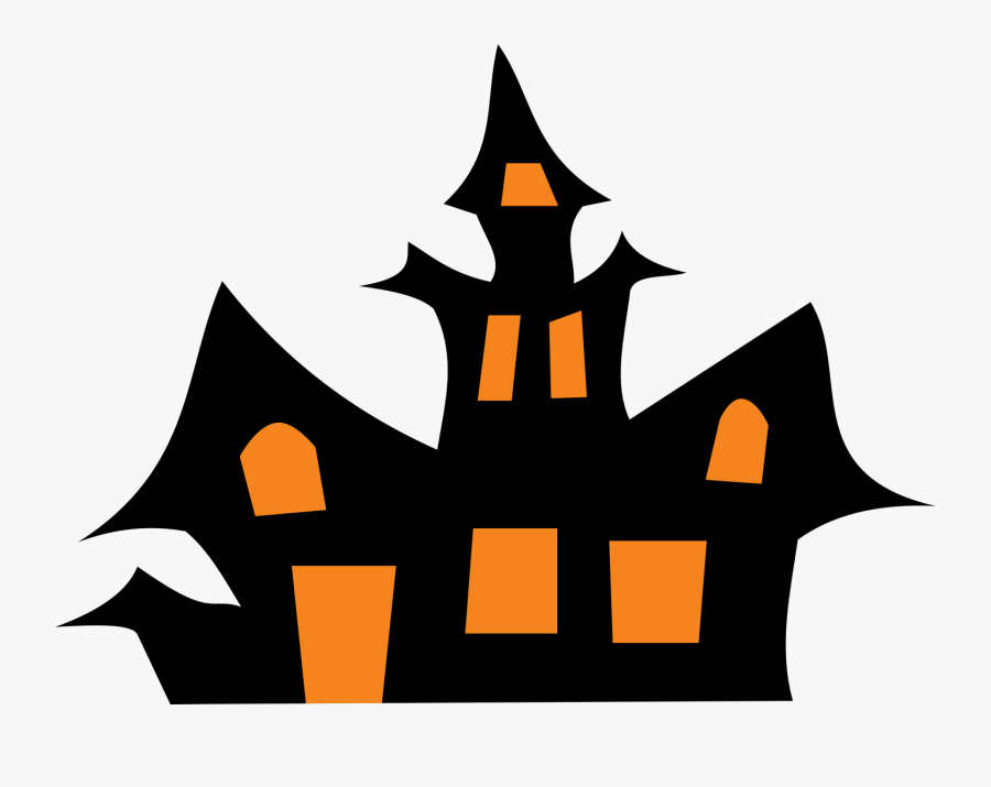 Clip Art Haunted Houses Clipart - Halloween Bucket List Ideas, Transparent Clipart
