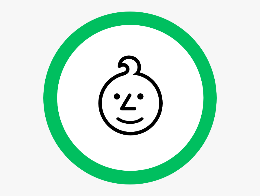 Happy Face Svg Clip Arts - Child, Transparent Clipart