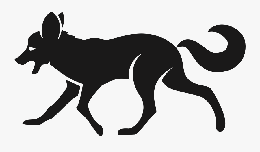 Fox Clipart Silhouette - Animal Silhouette Art Fox, Transparent Clipart