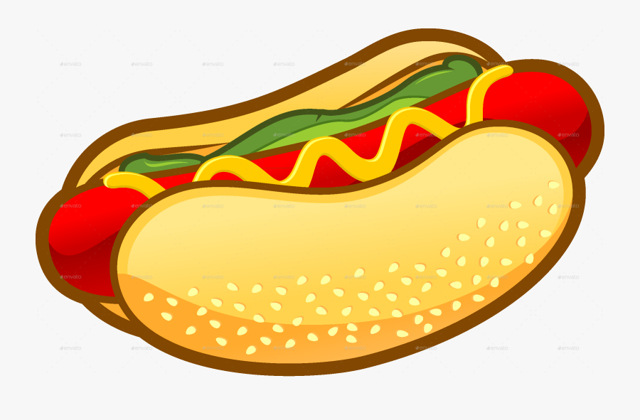 50 Hot Dogs Fast Food Clipart Images - Hot Dog Clipart Png, Transparent Clipart