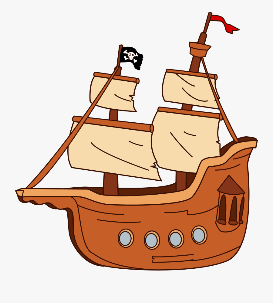 Ship Free Boat Clipart Pictures - Pirate Ship Clipart, Transparent Clipart