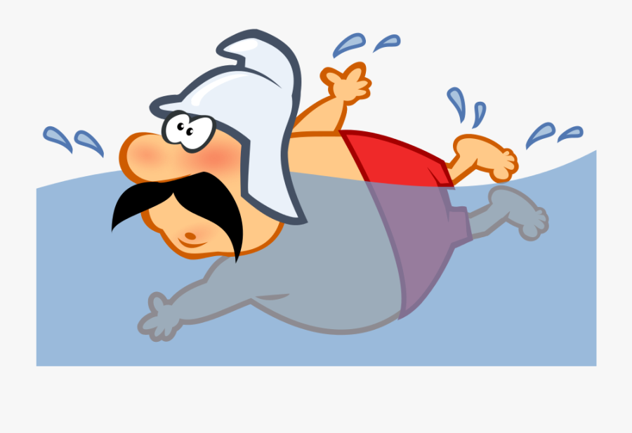 Fireman Swimming By Mimooh - Amazon River Facts For Kids, Transparent Clipart