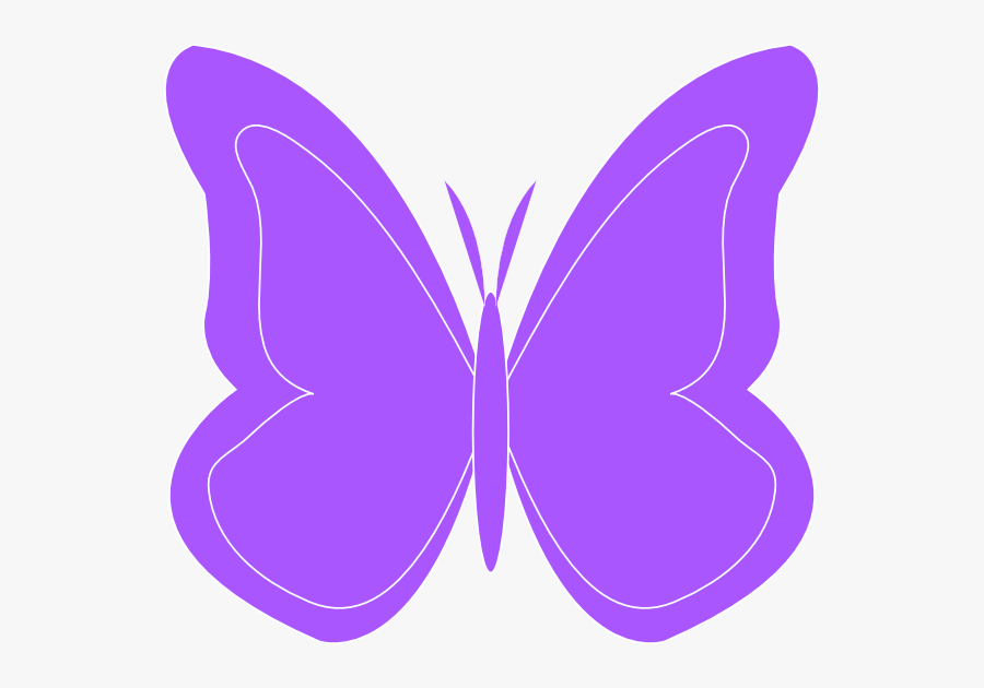 Thumb Image - Purple Butterfly Clipart, Transparent Clipart