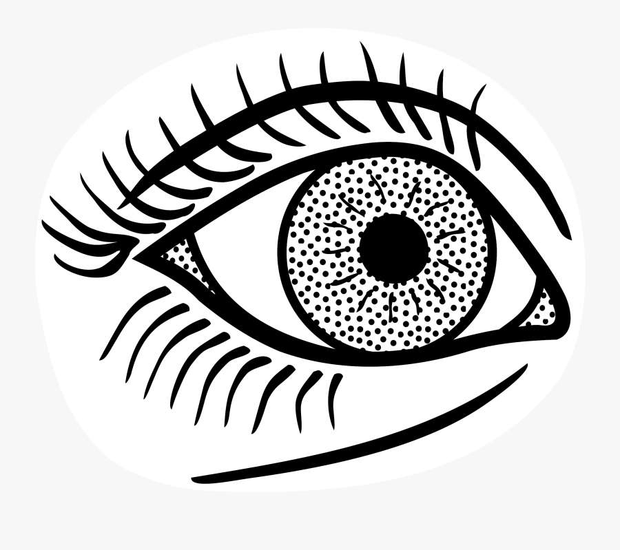 Lineart Big Image Png - Retrobulbar Hemorrhage And Lateral Canthotomy, Transparent Clipart