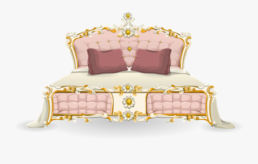 Make Bed Making Clipart - Luxury Bed Png, Transparent Clipart