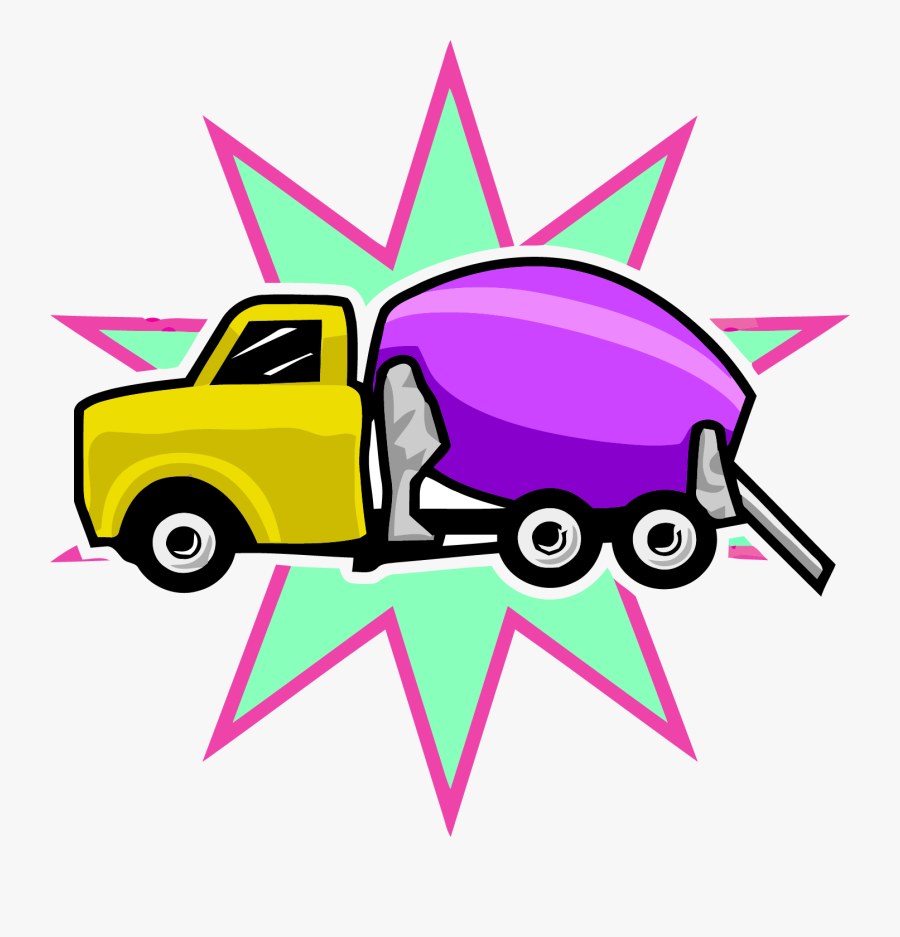Cement Truck Star Clipart Png - Floor Hockey Clip Art, Transparent Clipart
