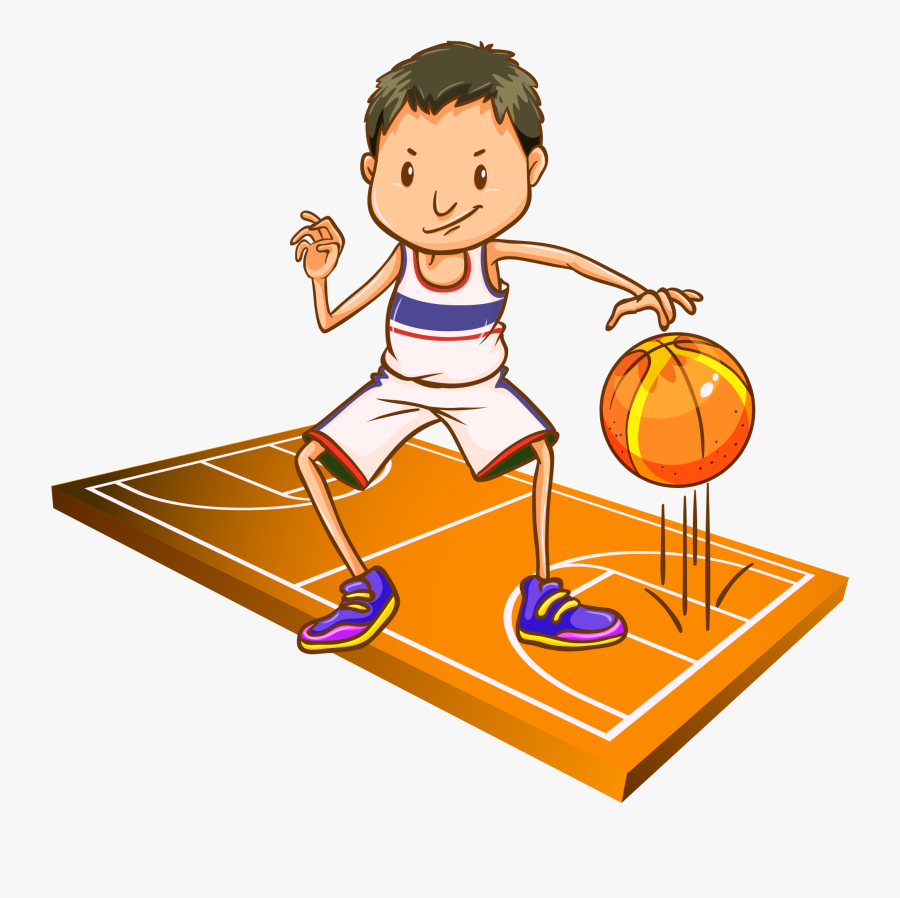 Basketball Royalty-free Clip Art - Bounce A Ball Clipart, Transparent Clipart