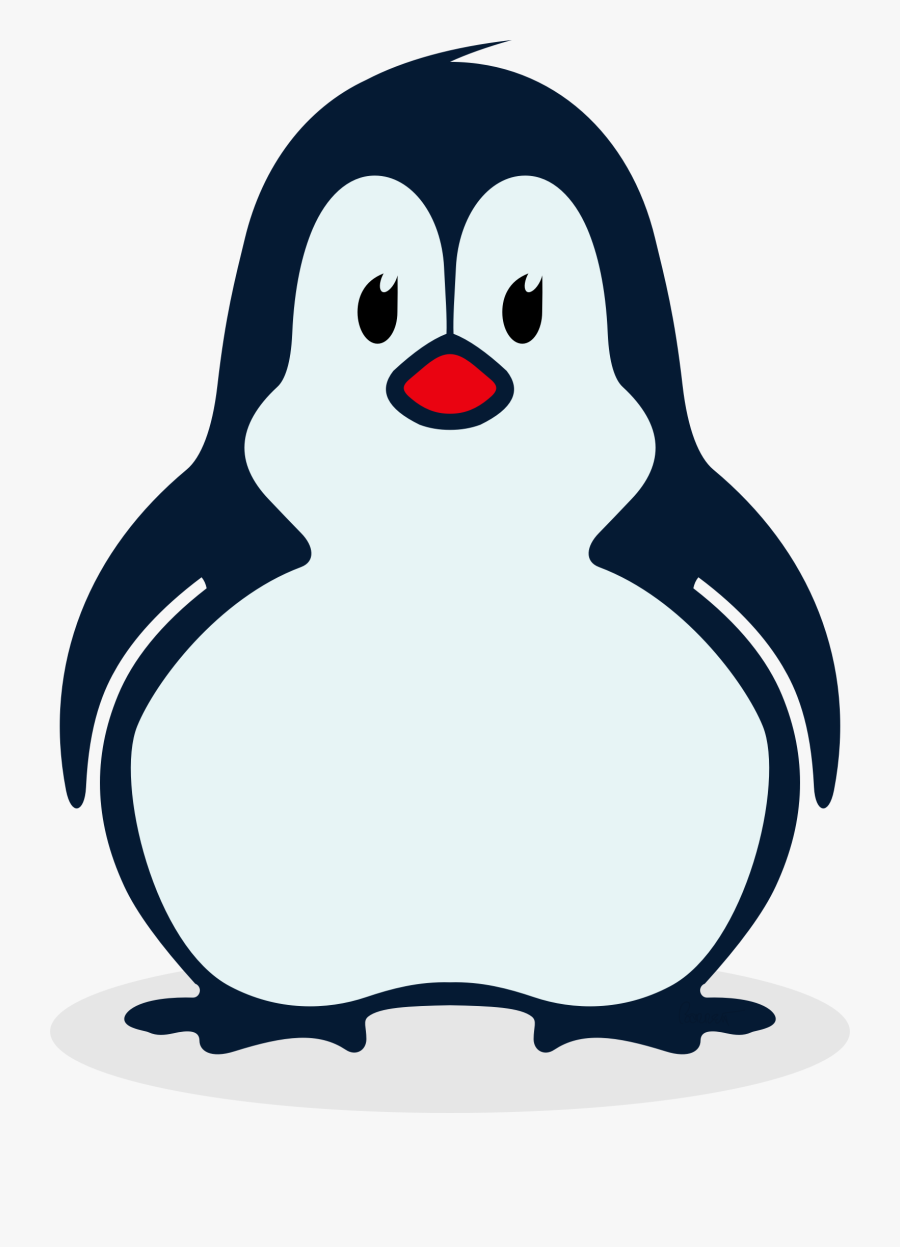 Emperor Penguin Clipart Comic - Cartoon Clipart Cute Penguin Png, Transparent Clipart