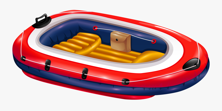 Inflatable Boat Png Clip Art - Raft Transparent Background, Transparent Clipart