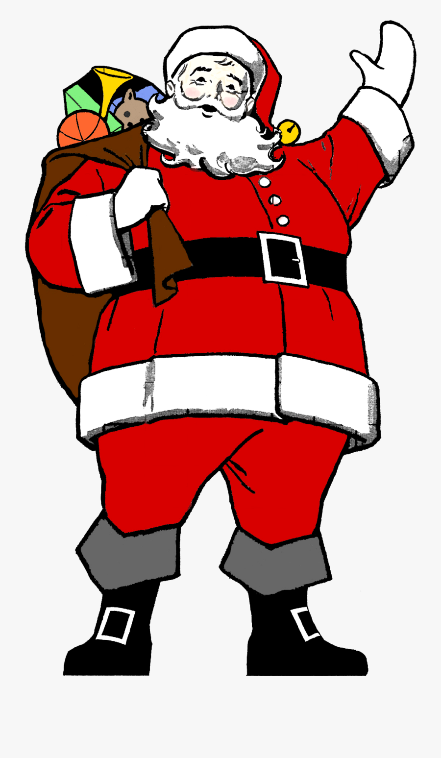 Santa Claus, Transparent Clipart